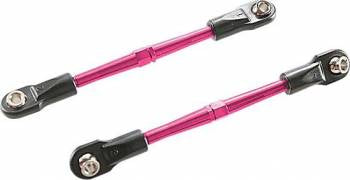 Traxxas Aluminum 59mm 6061-T6 Toe Links: (Pink)