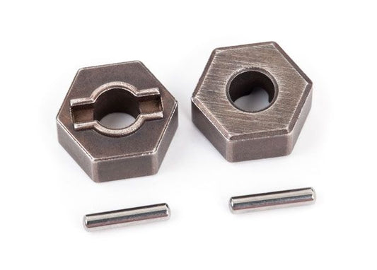 Traxxas Steel Hex Wheel Hubs w/Axle Pins: 12mm