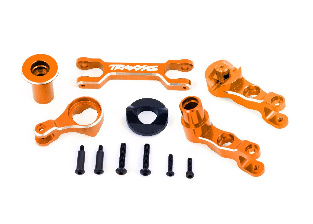 Traxxas Aluminium Steering Bellcranks 6061-T6: X-Maxx (Orange)