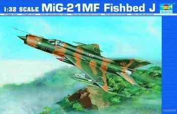Trumpeter 1/32 MIG-21MF ‘Fishbed J’ Model Kit