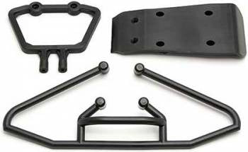 Team Associated Front Bumper and Skid Plate: SC10