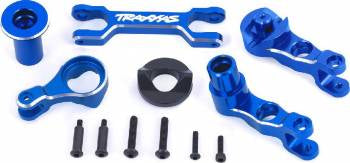 Traxxas Aluminium Steering Bellcranks 6061-T6: X-Maxx (Blue)