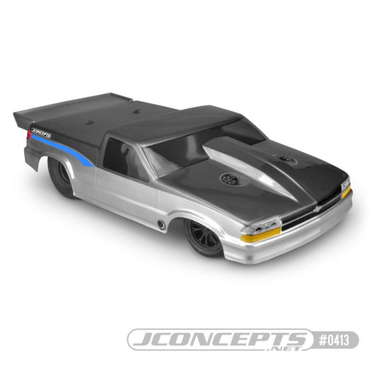 JConcepts 2002 Chevy S10 Clear Body: Custom SCT/Street Eliminator