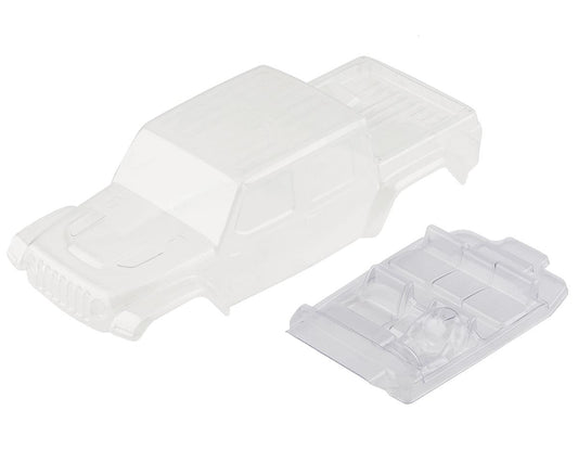 Axial Jeep JT Gladiator Clear Body Set: SCX24