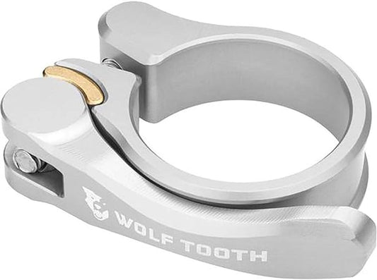 Wolf Tooth Ultra Light Quick Release Seatpost Clamp: 29.8mm (Silver)