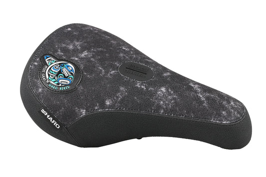 Haro Stealth BMX Saddle Seat: Mike Grey (Black)
