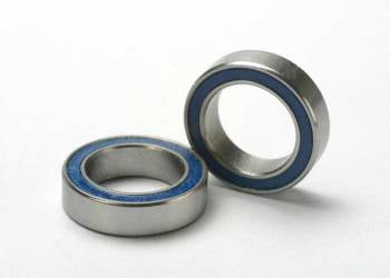 Traxxas Rubber Sealed Ball Bearings: 10x15x4mm (Blue)