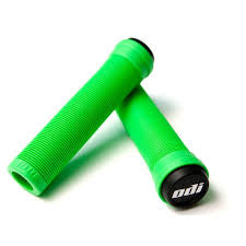 ODI Longneck ST Flangless Grips: 135mm (Green)