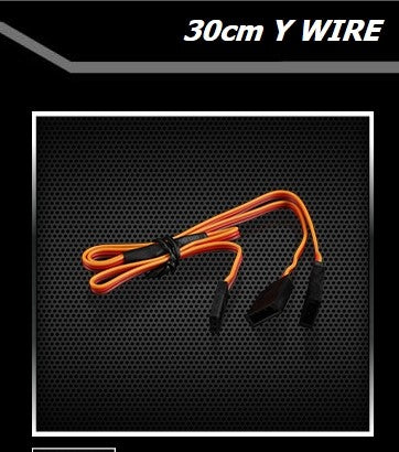 Power HD Servo Y- Harness Extension: 300mm (30 Strands)