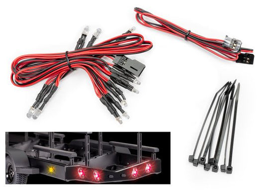 Traxxas LED Lights w/Wire Harness: Traxxas Boat Trailer