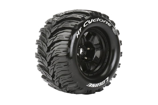 Louise RC 3.8” Cyclone MT 1/8: Black 1/2 Offset (17mm)