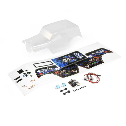 Losi Clear Body Set: Son Uva Digger: Mini LMT
