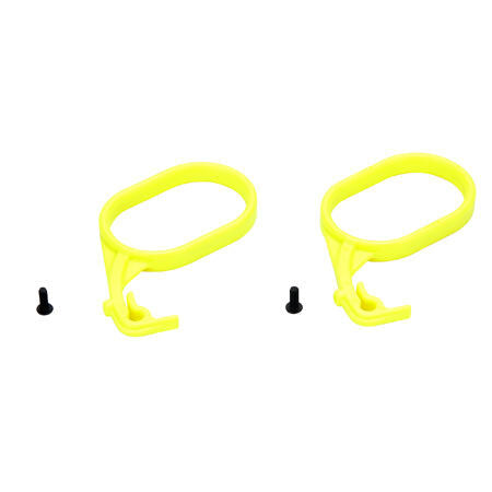 Losi Fuel Tank Lid Pull: 8B 2.0 (Fluorescent Yellow)