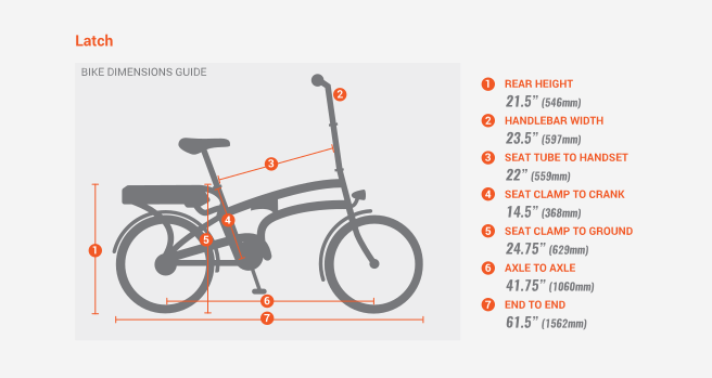 Pedego Latch Folding Electric Bike (500W)