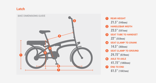 Pedego Latch Folding Electric Bike (500W)