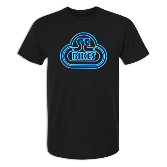 SE Bikes Neon Logo Black (Medium)