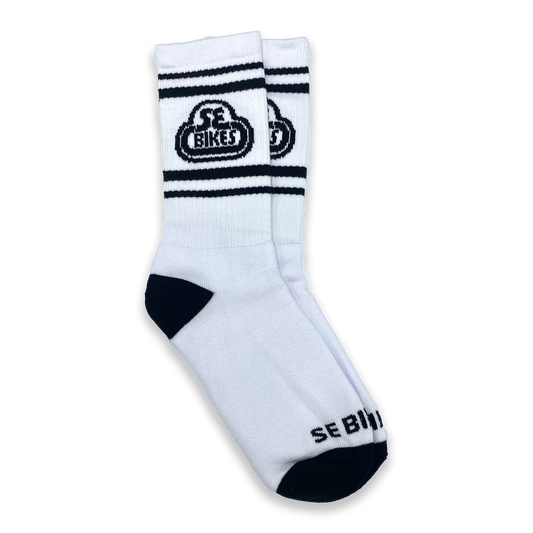 SE Bikes Logo Socks (White)
