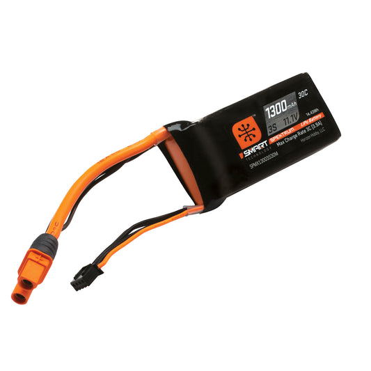 Spektrum Smart G2 3S 1300mah 30C Lipo Battery: IC3