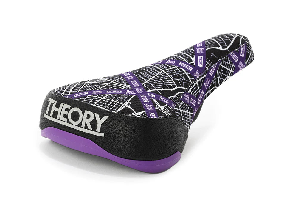 THEORY X BOMBSQUAD RAILED SEAT (Black/Purple)