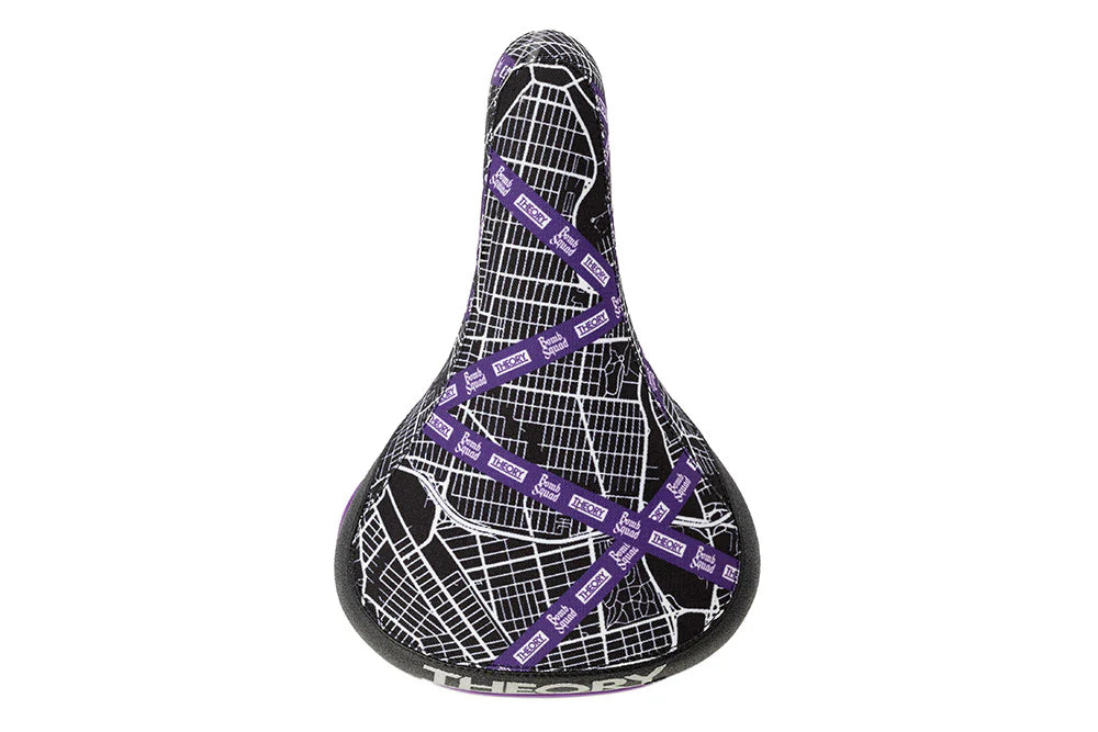 THEORY X BOMBSQUAD RAILED SEAT (Black/Purple)