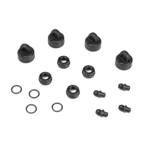 Tekno Shock/Cartridge Cap & Brushing Set: EB410 (4pcs)