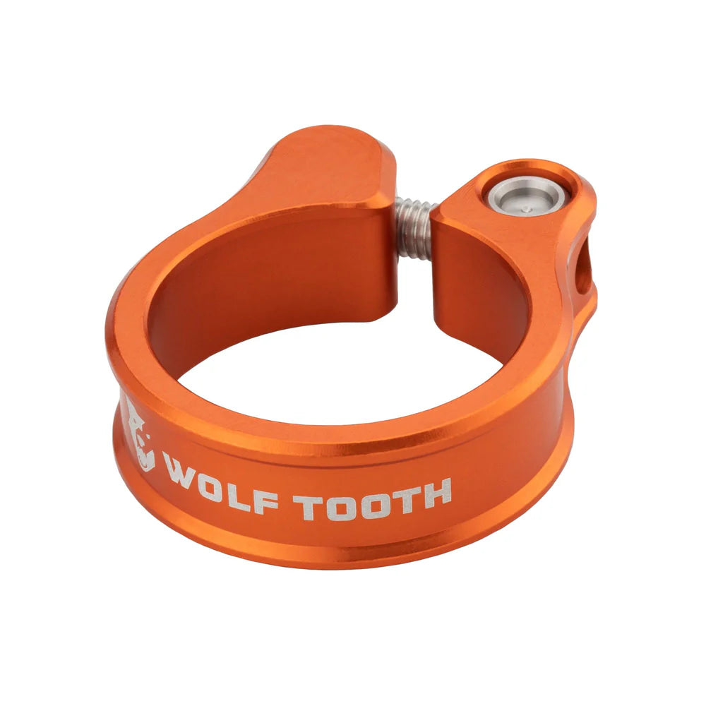 Wolf Tooth Seatpost Clamp 31.8mm (Orange)
