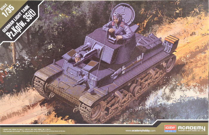 Academy 1/35 Pz.Kpfw. 35T German Tank Model Kit