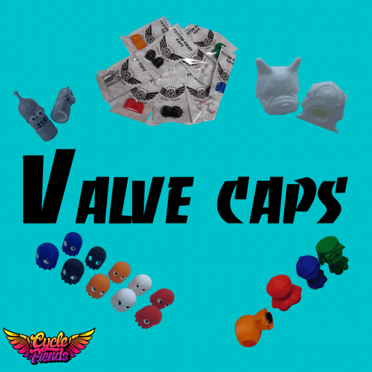 CycleFiends 3D Printed Rad Valve Caps: Assorted