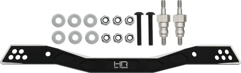 Hot Racing Aluminum Rear Vertical Shock Mounts w/Standoffs: Losi 22S