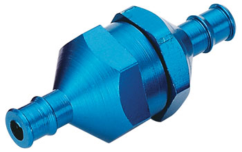 Du-Bro Products Inc. In-Line Fuel Filter w/ Plug (Blue)