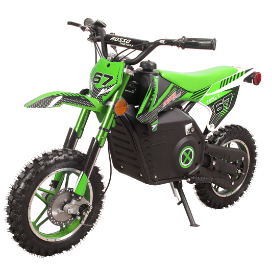 Rosso Motorsports EBIKE-X DIRT BIKE 36V: Assembled (Orange)