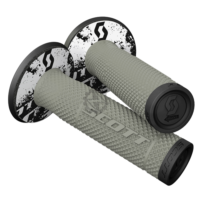 Scott Handlebar Grips  SX II Grey/Black