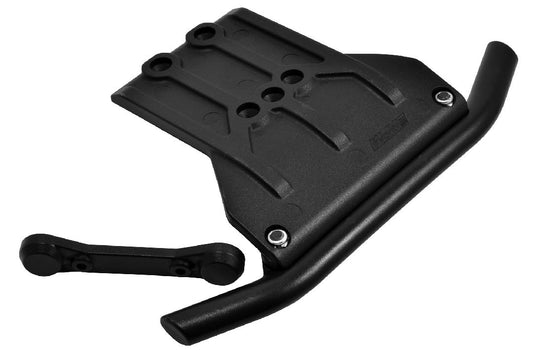 RPM Front Bumper and Skid Plate: Traxxas Sledge (Black)