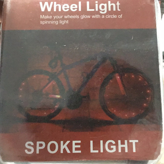 Economy LED Bike Wheel Lights (Red)
