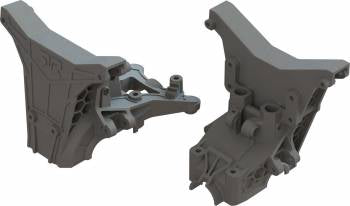 Arrma Front and Rear Composite Upper Gearbox Covers/Shock Towers: Outcast