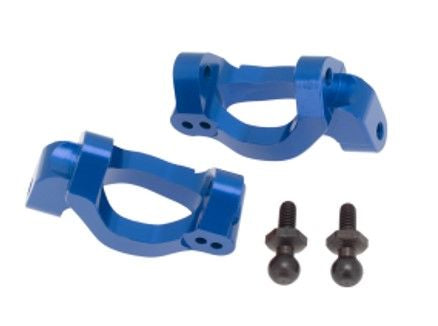 Hobby Details Aluminum Front C-Hub: 1/18 Teton (Blue)
