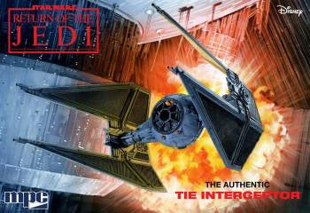 MPC 1/48 Star Wars Return Of The Jedi TIE Interceptor Model Kit