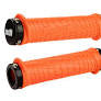 ODI Troy Lee Designs Lock On Grips: Flourescent Orange