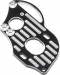 TLR Aluminum 3 Gear Laydown Motor Plate: 22 4.0