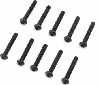Losi Button Head Screws: M2.5x16mm (10)