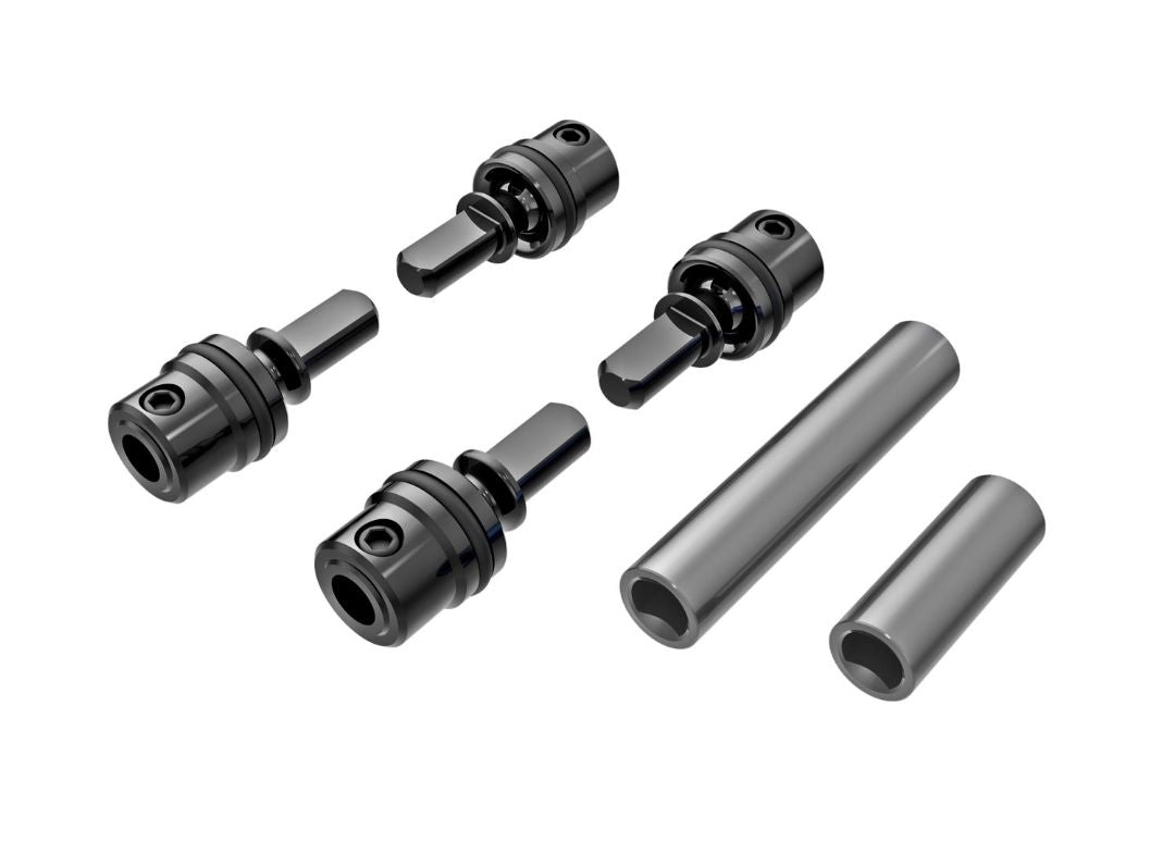 Traxxas Male Aluminum Centre Driveshaft: TRX4-M (Grey)