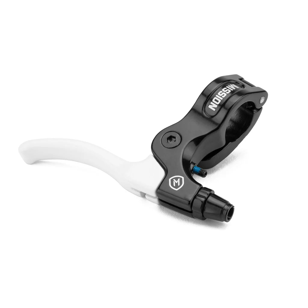 Mission CAPTIVE BRAKE LEVER RIGHT (BLACK W/ WHITE LEVER)