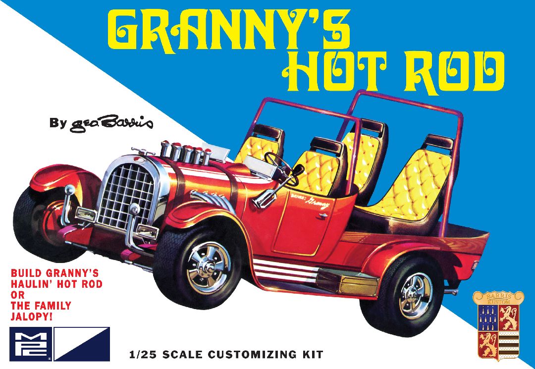 MPC 1/25 Granny’s Hot Rod GEORGE BARRIS Model Kit