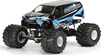 Pro-Line Guardian Monster Truck Crawler Clear Body: 12"WB