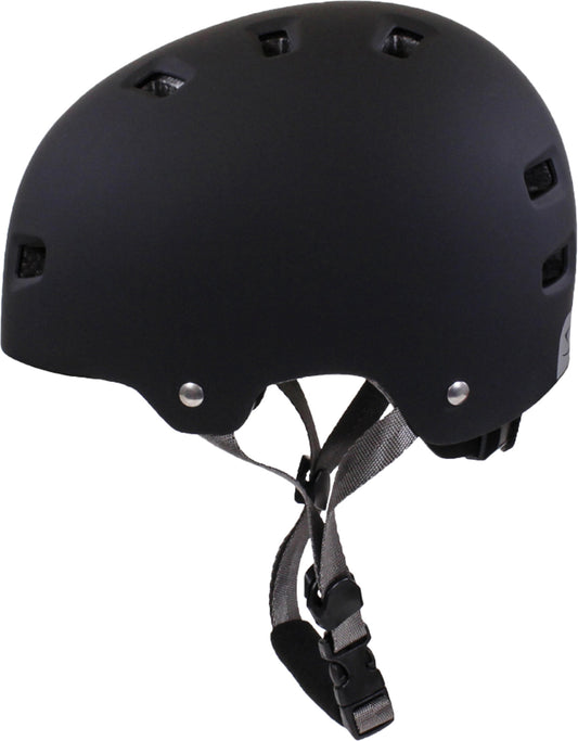 Serfas Adult Bucket Helmet Large (Black/Grey)
