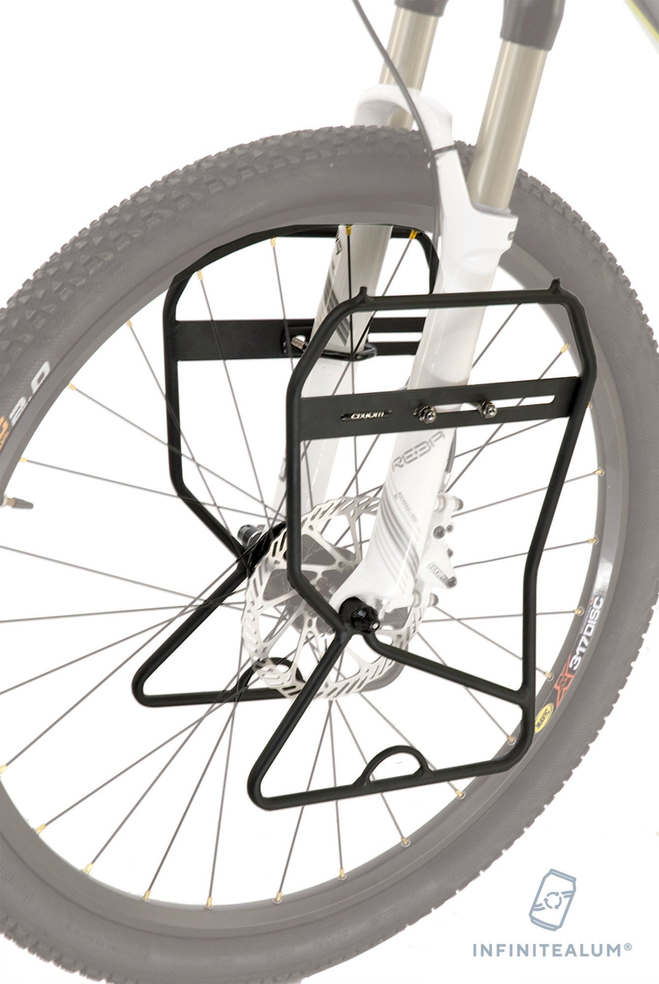 AXIOM JOURNEY SUSPENSION/DISC LOWRIDER RACK - BLACK