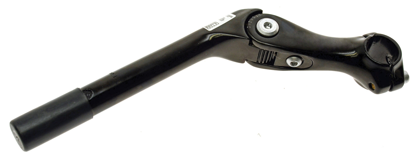 49N ADJUSTABLE 1-1/8" QUILL STEM - BLACK