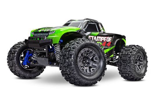 Traxxas Stampede 4X4 BL-2S Brushless Monster Truck RTR: (Green)