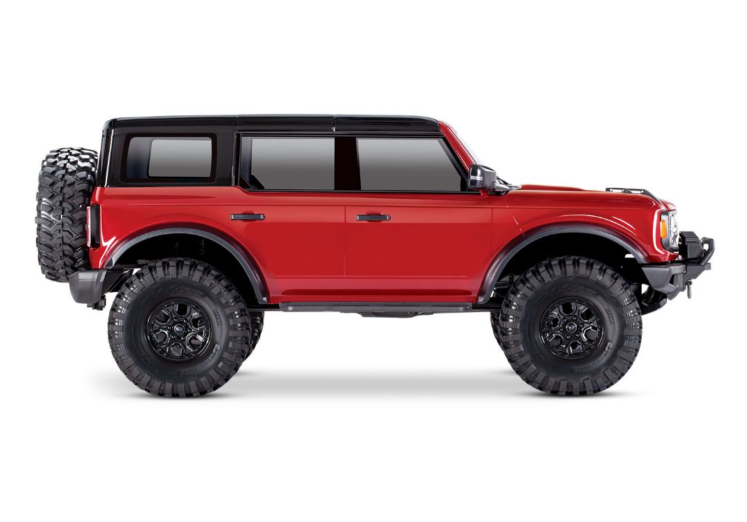 Traxxas TRX-4 1/10 2021 Ford Bronco Scale and Trail Crawler: RTR (Red)