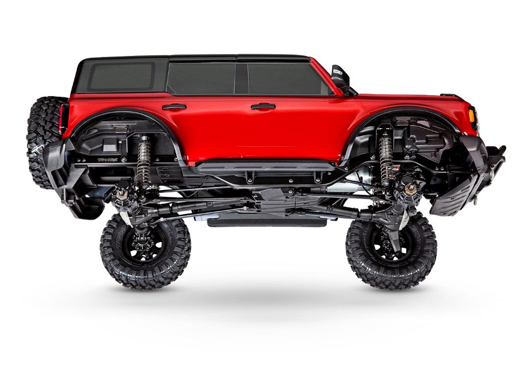 Traxxas TRX-4 1/10 2021 Ford Bronco Scale and Trail Crawler: RTR (Red)